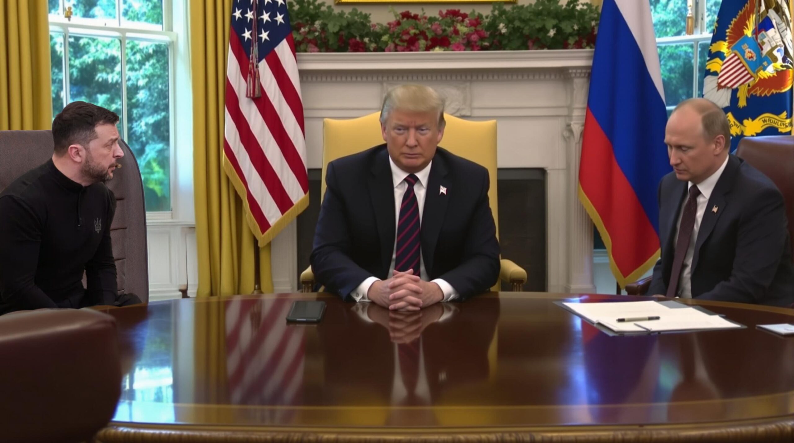 Trump, Zelenskyy, Putin negotiations