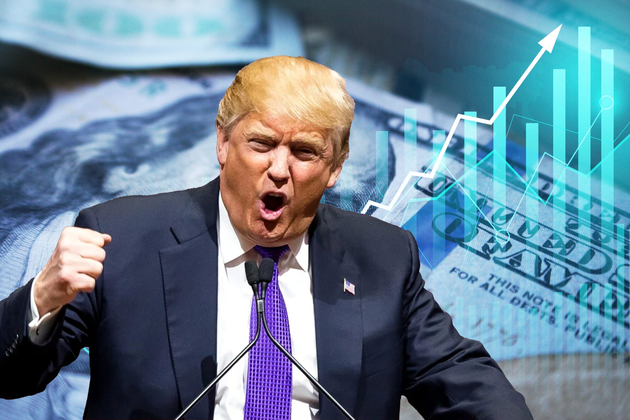 Trump winning